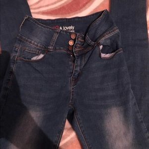 Heart & Lovely Blue Jeans